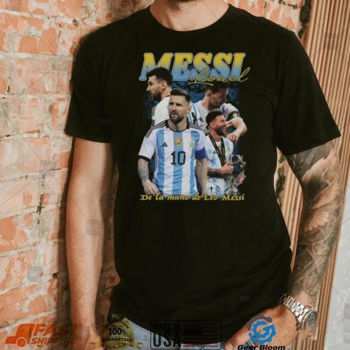 Lionel Messi Vintage Bootleg 90s Inspired Shirt