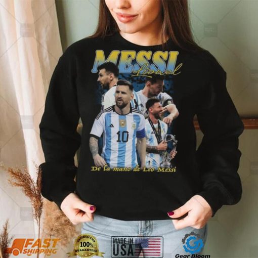 Lionel Messi Vintage Bootleg 90s Inspired Shirt