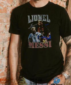 Lionel Messi Vintage Bootleg Shirt World Cup 2022