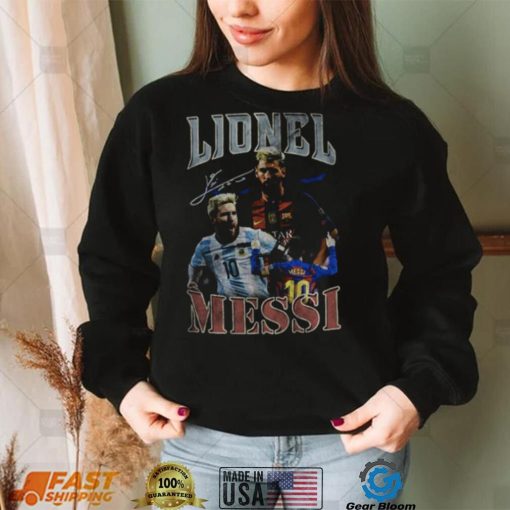 Lionel Messi Vintage Bootleg Shirt World Cup 2022