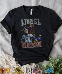 Lionel Messi Vintage Bootleg Shirt World Cup 2022