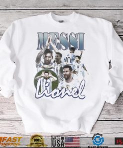 Lionel Messi World Cup 2022 Final Vintage Bootleg Shirt