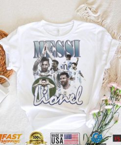 Lionel Messi World Cup 2022 Final Vintage Bootleg Shirt