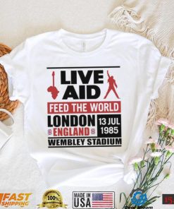 Live Aid 1985 Feed The World Ondon England Shirt