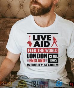 Live Aid 1985 Feed The World Ondon England Shirt