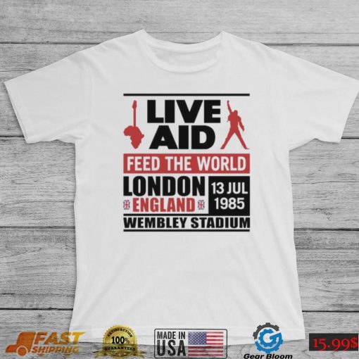 Live Aid 1985 Feed The World Ondon England Shirt