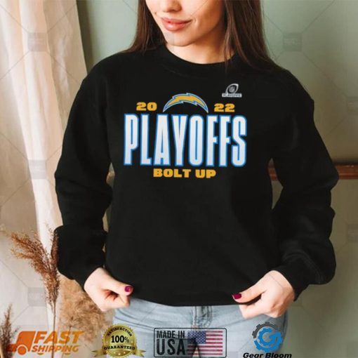 Los Angeles Chargers Bolt Up 2022 NFL Playoffs Shirt