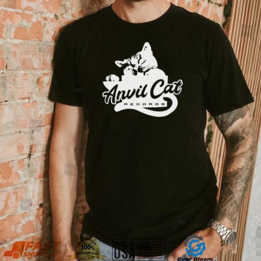 Lovejoy Anvil Cat Records logo Shirt