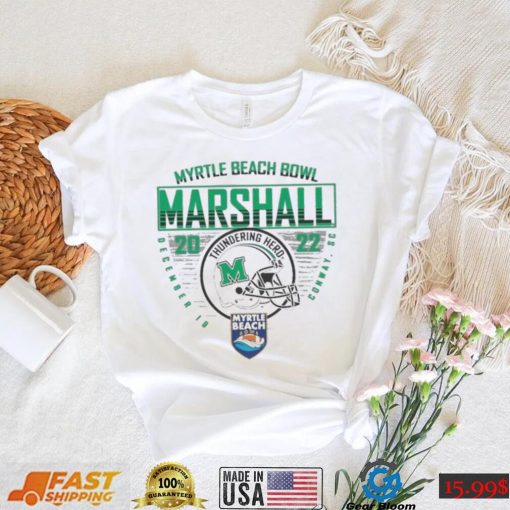Marshall University Football 2022 Myrtle Beach Bowl Bound T Shirt