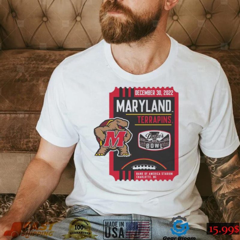 Maryland Terrapins 2022 Duke’s Mayo Bowl Shirt