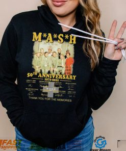 Mash 50th Anniversary 1972 – 2022 Thank You For The Memories T Shirt