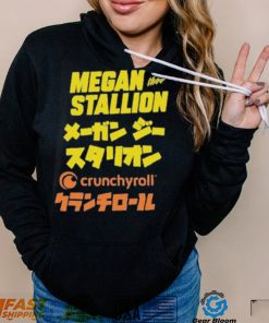 Megan thee stallion crunchyroll merch cr loves megan thee stallion shirt