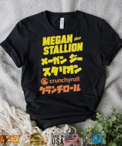 Megan thee stallion crunchyroll merch cr loves megan thee stallion shirt