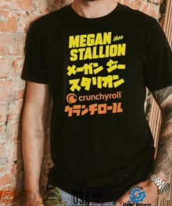 Megan thee stallion crunchyroll merch cr loves megan thee stallion shirt