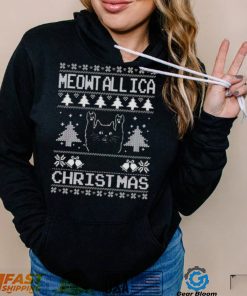 Meowtallica Xmas Ugly Christmas shirt