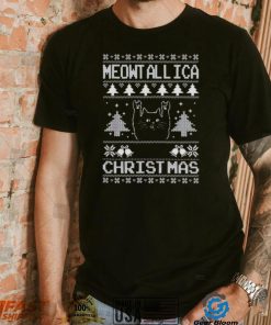 Meowtallica Xmas Ugly Christmas shirt