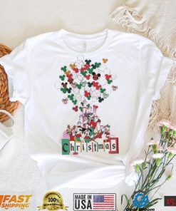 Merry Christmas Disney Christmas Character Balloons Shirt