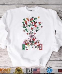 Merry Christmas Disney Christmas Character Balloons Shirt