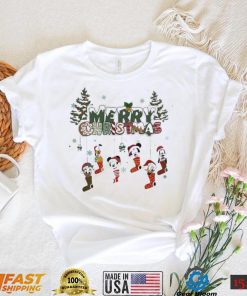 Merry Christmas Disney Socks Shirt