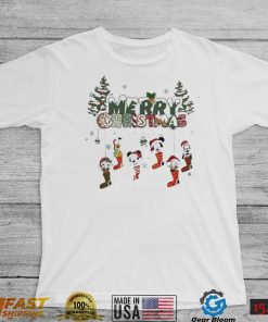 Merry Christmas Disney Socks Shirt