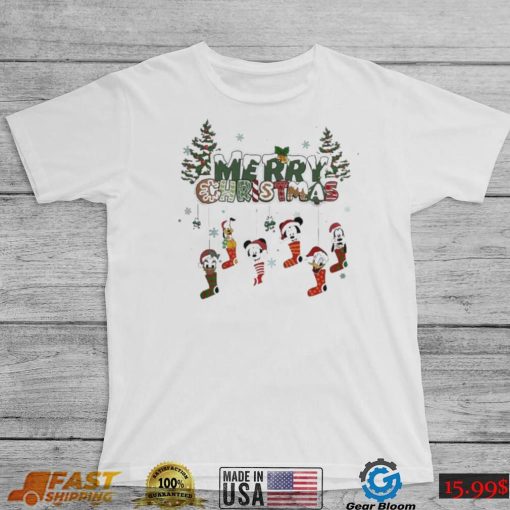 Merry Christmas Disney Socks Shirt