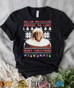 Merry Christmas Vintage Christmas Madea Hellur Hallelujer Praise Da Lort Tyler Perry Shirt