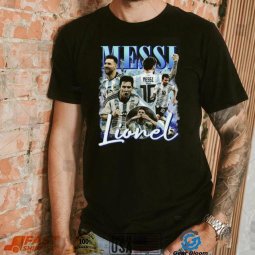 Messi Vinatge Bootleg 90s T shirt