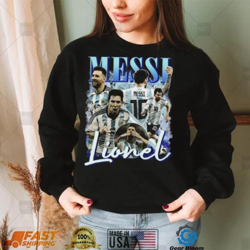 Messi Vinatge Bootleg 90s T shirt