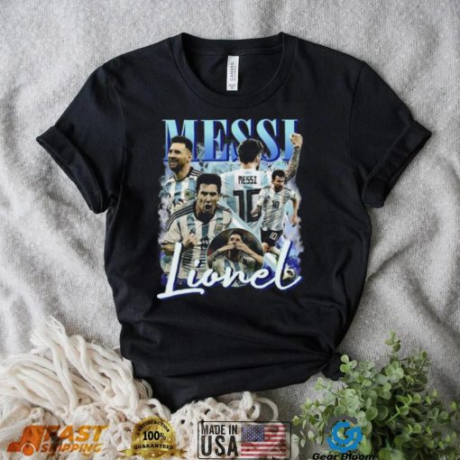 Messi Vinatge Bootleg 90s T shirt