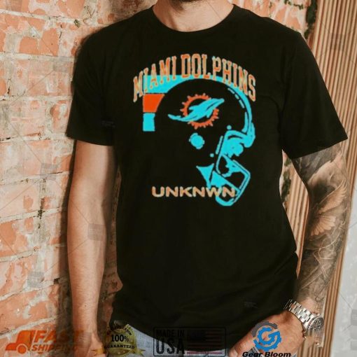 MiamI dolphins unknwn helmet logo shirt