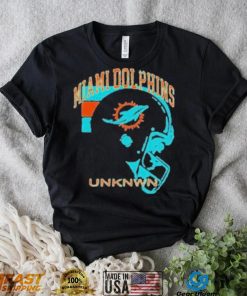 MiamI dolphins unknwn helmet logo shirt