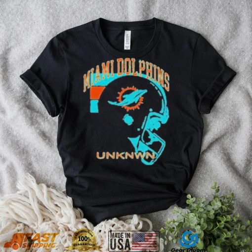 MiamI dolphins unknwn helmet logo shirt