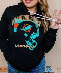 MiamI dolphins unknwn helmet logo shirt