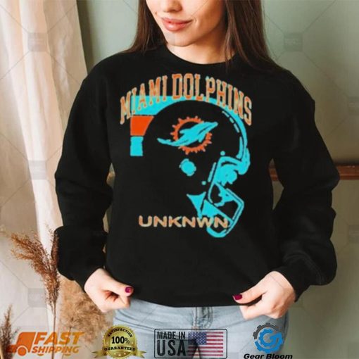 MiamI dolphins unknwn helmet logo shirt