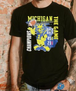 Michigan Them Game Champions Shirt