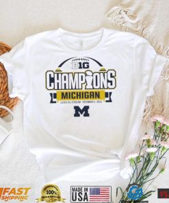 Michigan Wolverines 2022 Big Ten Champions December 3 Shirt