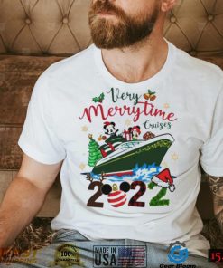 Mickey Mouse And Minnie Mouse Boat Very Merrytime 2022 Christmas shirt