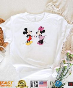 Mickey Mouse Mickey Minnie Valentines Day Disney Valentines T Shirt