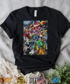 Mighty Morphin Power Rangers t shirt