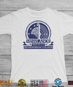 Minas Anor Numenorean College Blue Unisex T Shirt