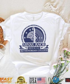 Minas Anor Numenorean College Blue Unisex T Shirt