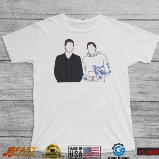 Minimalist Pete Davidson John Krasinski Shirt