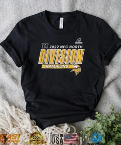 Minnesota Vikings 2022 NFC North Division Champions Divide & Conquer T Shirt
