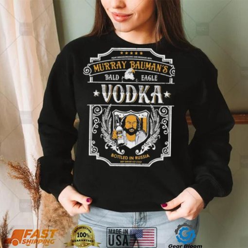 Murray Bauman’s Bald Eagle Stranger Things Vodka Shirt