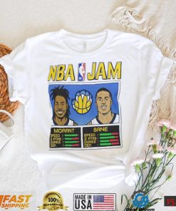 NBA Jam Ja Morant and Desmond Bane Memphis Grizzlies Shirt