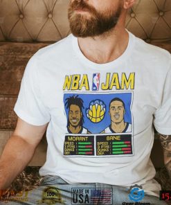 NBA Jam Ja Morant and Desmond Bane Memphis Grizzlies Shirt