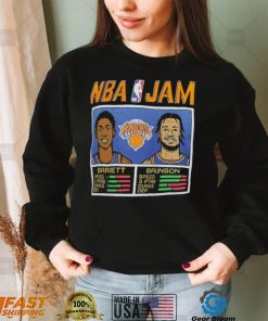 NBA Jam New York Knicks RJ Barrett & Jalen Brunson Shirt