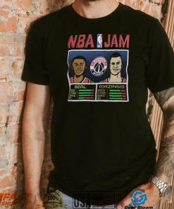 NBA Jam Washington Wizards Bradley Beal & Kristaps Porzingis Shirt