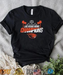 NCAA Las Vegas Bowl 2022 Champions Black Oregon State Beavers Logo Shirt