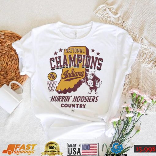 NCAA National Champions Indiana Hurrin’ Hoosiers retro shirt
